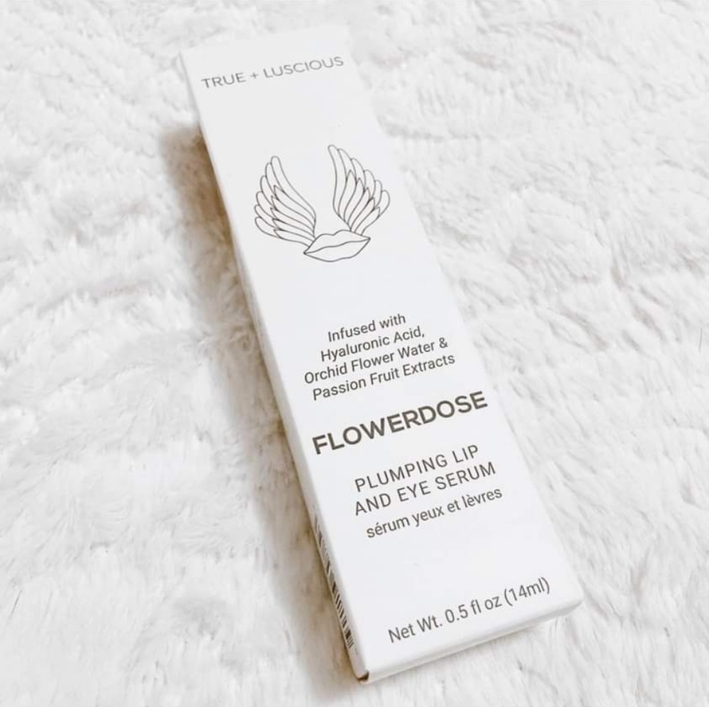 New, Flowerdose Lip & Eye Serum
